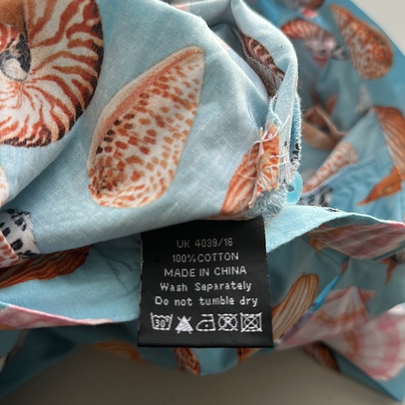 HELL BUNNY VIXEN Retro A-Line Pleated Maya Bay Skirt Women’s Size XL - Picture 8 of 10